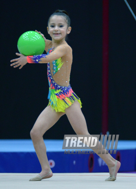 Bədii gimnastika üzrə 22-ci Azərbaycan Birinciliyi və Bölgələrarası Kubok yarışları. Bakı, Azərbaycan, 17 dekabr 2015